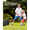 imageVEVOR Portable Soccer Wall with 2 Angles Rebound Foldable HDPE Kickback Rebound Board Soccer Training Equipment for Kids and Adults Passing ampamp Shooting Practice40X16