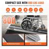 imageVEVOR Portable Wheelchair Ramp 6FT NonSlip Aluminum Folding Handicap Ramp Door Threshold Ramps for Wheelchair for HomeWheel Chair Ramp Steps Cars Scooter Cart Curbs Stairs6FT For height 618