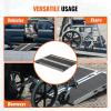 imageVEVOR Portable Wheelchair Ramp 6FT NonSlip Aluminum Folding Handicap Ramp Door Threshold Ramps for Wheelchair for HomeWheel Chair Ramp Steps Cars Scooter Cart Curbs Stairs3FT For height 39