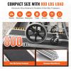 imageVEVOR Portable Wheelchair Ramp 6FT NonSlip Aluminum Folding Handicap Ramp Door Threshold Ramps for Wheelchair for HomeWheel Chair Ramp Steps Cars Scooter Cart Curbs Stairs7FT For height 721