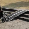 imageVEVOR Portable Wheelchair Ramp 6FT NonSlip Aluminum Folding Handicap Ramp Door Threshold Ramps for Wheelchair for HomeWheel Chair Ramp Steps Cars Scooter Cart Curbs Stairs7FT For height 721