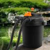imageVEVOR Pressurized Biological Pond Filter Fit Pond Up to 2000 Gallons with 13W UVC Light 1840 GPH Bio Pond Filter System Filtration Equipment for Fountain Pool Koi Fish Aquarium Tank Garden Water1580 GPH