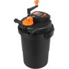 imageVEVOR Pressurized Biological Pond Filter Fit Pond Up to 2000 Gallons with 13W UVC Light 1840 GPH Bio Pond Filter System Filtration Equipment for Fountain Pool Koi Fish Aquarium Tank Garden Water1840 GPH