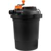 imageVEVOR Pressurized Biological Pond Filter Fit Pond Up to 2000 Gallons with 13W UVC Light 1840 GPH Bio Pond Filter System Filtration Equipment for Fountain Pool Koi Fish Aquarium Tank Garden Water2630 GPH