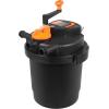 imageVEVOR Pressurized Biological Pond Filter Fit Pond Up to 2000 Gallons with 13W UVC Light 1840 GPH Bio Pond Filter System Filtration Equipment for Fountain Pool Koi Fish Aquarium Tank Garden Water1580 GPH