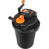 imageVEVOR Pressurized Biological Pond Filter Fit Pond Up to 2000 Gallons with 13W UVC Light 1840 GPH Bio Pond Filter System Filtration Equipment for Fountain Pool Koi Fish Aquarium Tank Garden Water1840 GPH
