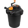 imageVEVOR Pressurized Biological Pond Filter Fit Pond Up to 2000 Gallons with 13W UVC Light 1840 GPH Bio Pond Filter System Filtration Equipment for Fountain Pool Koi Fish Aquarium Tank Garden Water2630 GPH