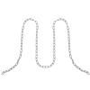 imageVEVOR Proof Coil Chain 18quot x 33 350 lbs Safe Working Load Zinc Plated Proof Tested Coil Chain with Two Quick Links Galvanized Carbon Steel Link Chain for Towing Hanging Camping Pet Towing18 Inch x 100 Ft