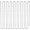 imageVEVOR Proof Coil Chain 18quot x 33 350 lbs Safe Working Load Zinc Plated Proof Tested Coil Chain with Two Quick Links Galvanized Carbon Steel Link Chain for Towing Hanging Camping Pet Towing18 Inch x 33 Ft