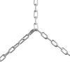 imageVEVOR Proof Coil Chain 18quot x 33 350 lbs Safe Working Load Zinc Plated Proof Tested Coil Chain with Two Quick Links Galvanized Carbon Steel Link Chain for Towing Hanging Camping Pet Towing18 Inch x 100 Ft