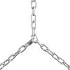 imageVEVOR Proof Coil Chain 18quot x 33 350 lbs Safe Working Load Zinc Plated Proof Tested Coil Chain with Two Quick Links Galvanized Carbon Steel Link Chain for Towing Hanging Camping Pet Towing516 Inch x 92 Ft