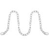imageVEVOR Proof Coil Chain 18quot x 33 350 lbs Safe Working Load Zinc Plated Proof Tested Coil Chain with Two Quick Links Galvanized Carbon Steel Link Chain for Towing Hanging Camping Pet Towing516 Inch x 92 Ft