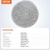 imageVEVOR Proof Coil Chain 18quot x 33 350 lbs Safe Working Load Zinc Plated Proof Tested Coil Chain with Two Quick Links Galvanized Carbon Steel Link Chain for Towing Hanging Camping Pet Towing316 Inch x 100 Ft