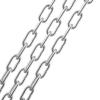 imageVEVOR Proof Coil Chain 18quot x 33 350 lbs Safe Working Load Zinc Plated Proof Tested Coil Chain with Two Quick Links Galvanized Carbon Steel Link Chain for Towing Hanging Camping Pet Towing18 Inch x 100 Ft