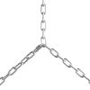 imageVEVOR Proof Coil Chain 18quot x 33 350 lbs Safe Working Load Zinc Plated Proof Tested Coil Chain with Two Quick Links Galvanized Carbon Steel Link Chain for Towing Hanging Camping Pet Towing316 Inch x 10 Ft