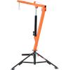 imageVEVOR Receiver Hitch Mounted Hydraulic Pickup Truck Crane 1000 lbs Capacity 360 Swivel Three Boom Capacities of 500 lbs 750 lbs ampamp 1000 lbs for Lifting Goods in Construction Forestry FactoryHitchMount Crane with Adjustable Support Legs