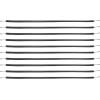 imageVEVOR Rubber Bungee Cords 50 Pack 21quot Long Weatherproof Natural Rubber Tie Down Straps with Crimped S Hooks Heavy Duty Outdoor Tarp Straps for Securing Flatbed Trailers Canvases Cargo and More36inch 10pcs
