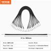 imageVEVOR Rubber Bungee Cords 50 Pack 21quot Long Weatherproof Natural Rubber Tie Down Straps with Crimped S Hooks Heavy Duty Outdoor Tarp Straps for Securing Flatbed Trailers Canvases Cargo and More31inch 50pcs