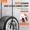 imageVEVOR Rubber Bungee Cords 50 Pack 21quot Long Weatherproof Natural Rubber Tie Down Straps with Crimped S Hooks Heavy Duty Outdoor Tarp Straps for Securing Flatbed Trailers Canvases Cargo and More36inch 10pcs