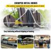 imageVEVOR Rubber Bungee Cords 50 Pack 21quot Long Weatherproof Natural Rubber Tie Down Straps with Crimped S Hooks Heavy Duty Outdoor Tarp Straps for Securing Flatbed Trailers Canvases Cargo and More21inch 50pcs