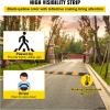imageVEVOR Rubber Speed Bump 2 Pack  6 FT Heavy Duty 22000 lbs Capacity for Road ampamp Driveway 728quot x 122quot x 22quot Modular Traffic Hump 2 Channel Floor Cord Cover for Asphalt Concrete Gravel6ft 1pc with cap