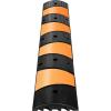 imageVEVOR Rubber Speed Bump 2 Pack  6 FT Heavy Duty 22000 lbs Capacity for Road ampamp Driveway 728quot x 122quot x 22quot Modular Traffic Hump 2 Channel Floor Cord Cover for Asphalt Concrete Gravel6ft