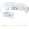 imageVEVOR Salt Cell Chlorinator Fits for Hayward W3TCell3 T3 Pool Cell Salt Water System for InGround Swimming Pools up to 15000 Gallons 15 ft Power Line White40000GalT15
