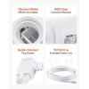 imageVEVOR Salt Cell Chlorinator Fits for Hayward W3TCell3 T3 Pool Cell Salt Water System for InGround Swimming Pools up to 15000 Gallons 15 ft Power Line White40000GalT15