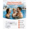 imageVEVOR Salt Cell Chlorinator Fits for Hayward W3TCell3 T3 Pool Cell Salt Water System for InGround Swimming Pools up to 15000 Gallons 15 ft Power Line White15000GalT3