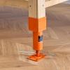 imageVEVOR Screw Jack Post 132quot187quot Height Range 4quot x 4quot Adjustable Shore Jack 24700 lbs Max Load Capacity Temporary House Jack Pole for Leveling Lifting Floor Crawlspace Basement Shore Beam