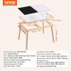 imageVEVOR Sensory Table for Toddlers Kids Activity Table with 3 Foldable Storage Bins ampamp Paper Roll Holder IndoorOutdoor Play Sand and Water Table Wooden Kids Sensory Drawing Table Gift for Boys Girls