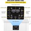 imageVEVOR Slushie Machine Slushy Machine 6L16 Gal 25 Cups SingleBowl 300W Frozen Drink maker Stainless Steel Margarita Smoothie Machine Slushie Machine for Cafes Restaurants Bars Home Use6LX2