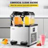 imageVEVOR Slushie Machine Slushy Machine 6L16 Gal 25 Cups SingleBowl 300W Frozen Drink maker Stainless Steel Margarita Smoothie Machine Slushie Machine for Cafes Restaurants Bars Home Use6LX2