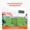 imageVEVOR Soccer Rebound Trainer Iron Soccer Training Equipment Sports Football Rebounder Wall DoubleSided Rebounding Net Easy Assembly Perfect for Backyard Practicing Solo Training Passing6x4FT