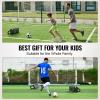 imageVEVOR Soccer Rebounder Board Portable Soccer Wall with 2 Angles Rebound Foldable HDPE Kickback Rebound Board Soccer Training Equipment for Kids and Adults Passing ampamp Shooting Practice40X12