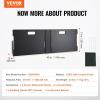 imageVEVOR Soccer Rebounder Board Portable Soccer Wall with 2 Angles Rebound Foldable HDPE Kickback Rebound Board Soccer Training Equipment for Kids and Adults Passing ampamp Shooting Practice45X13