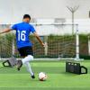 imageVEVOR Soccer Rebounder Board Portable Soccer Wall with 2 Angles Rebound Foldable HDPE Kickback Rebound Board Soccer Training Equipment for Kids and Adults Passing ampamp Shooting Practice32X12