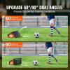 imageVEVOR Soccer Rebounder Board Portable Soccer Wall with 2 Angles Rebound Foldable HDPE Kickback Rebound Board Soccer Training Equipment for Kids and Adults Passing ampamp Shooting Practice32X12