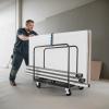 imageVEVOR Steel Panel Truck 1500 LBS Panel Dolly Cart with 5quot Swivel Casters and 3602quot x 2402quot Deck HeavyDuty Drywall Sheet Cart Handling Wall Panel Sheetrock Lumber for Garage Home Warehouse1800 LBS