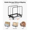 imageVEVOR Steel Panel Truck 1500 LBS Panel Dolly Cart with 5quot Swivel Casters and 3602quot x 2402quot Deck HeavyDuty Drywall Sheet Cart Handling Wall Panel Sheetrock Lumber for Garage Home Warehouse1800 LBS
