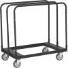 imageVEVOR Steel Panel Truck 1500 LBS Panel Dolly Cart with 5quot Swivel Casters and 3602quot x 2402quot Deck HeavyDuty Drywall Sheet Cart Handling Wall Panel Sheetrock Lumber for Garage Home Warehouse1500 LBS