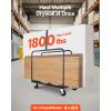 imageVEVOR Steel Panel Truck 1500 LBS Panel Dolly Cart with 5quot Swivel Casters and 3602quot x 2402quot Deck HeavyDuty Drywall Sheet Cart Handling Wall Panel Sheetrock Lumber for Garage Home Warehouse1800 LBS