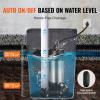 imageVEVOR Submersible Sump Pump 05HP 4188GPH 24 ft Lift Cast Iron Sewage Water Pump with 10 ft Power Cord and Automatic Float Switch Stainless Steel for Clean Flooded Basement Yard Farm Sewer12 HP