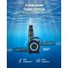 imageVEVOR Submersible Water Pump 280W 4500GPH Aquarium Return Pump with 164 ft Lift Height ampamp 180 Adjustable Flow Direction Suitable for Pond Aquarium Fountain Waterfall and Fish Tank