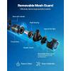 imageVEVOR Submersible Water Pump 280W 4500GPH Aquarium Return Pump with 164 ft Lift Height ampamp 180 Adjustable Flow Direction Suitable for Pond Aquarium Fountain Waterfall and Fish Tank