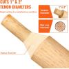 imageVEVOR Tenon Cutter 1quot254mm ampamp 15quot38mm ampamp 2quot508mm with Dual Straight Blades ampamp Button Screws Home Master Kit Premium Aluminum ampamp Steel Log Furniture Cutter Commercial Starters Tool for Home DIYStraight Blade10  20in
