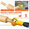 imageVEVOR Tenon Cutter 1quot254mm ampamp 15quot38mm ampamp 2quot508mm with Dual Straight Blades ampamp Button Screws Home Master Kit Premium Aluminum ampamp Steel Log Furniture Cutter Commercial Starters Tool for Home DIYStraight Blade10 15  20in