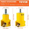 imageVEVOR Tenon Cutter 1quot254mm ampamp 15quot38mm ampamp 2quot508mm with Dual Straight Blades ampamp Button Screws Home Master Kit Premium Aluminum ampamp Steel Log Furniture Cutter Commercial Starters Tool for Home DIYCurved Blade10  20in