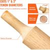 imageVEVOR Tenon Cutter 1quot254mm ampamp 15quot38mm ampamp 2quot508mm with Dual Straight Blades ampamp Button Screws Home Master Kit Premium Aluminum ampamp Steel Log Furniture Cutter Commercial Starters Tool for Home DIYCurved Blade10  20in