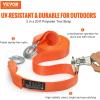imageVEVOR Tow Strap with Hooks 2quot x 20 17000 lbs Heavy Duty Recovery Rope with Safety Hooks Car Heavy Duty Recovery Rope for Trucks Vehicles Towing Accessories Tow Cable for for Roadside Recovery2 x 20